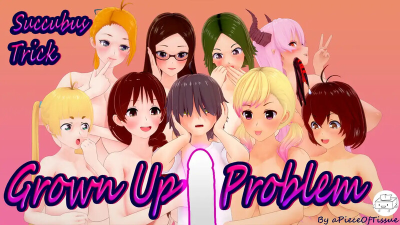 【日系SLG/动态/汉化】魅魔把戏：成长问题（Succubus Trick: Grown Up Problem）V0.9.1 内嵌AI汉化【双端-3.7G】-Acggame