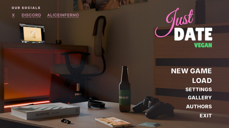 【互动SLG/3D作品/全动态/官中】纯素蜜约（Just Date Vegan）STEAM官中【900MB】-Acggame
