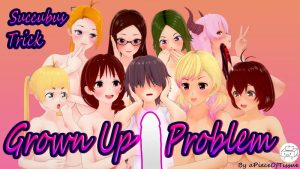 【日系SLG/动态/汉化】魅魔把戏：成长问题（Succubus Trick: Grown Up Problem）V0.9 汉化中文【双端-3.50G】-Acggame