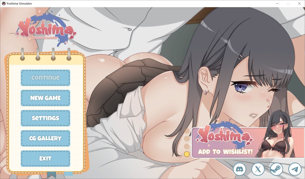 【SLG/STEAM官中/动态】吉岛：合租生活/Yoshima: Hentai Simulator【3.5G】-Acggame