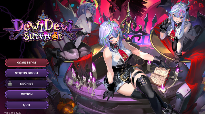 【爆款ACT/全动态/官中】恶魔幸存者 （DeviDevi Survivor(デビデビサバイバー)）V1.2.0 #283 STEAM官中【1.60G】-Acggame
