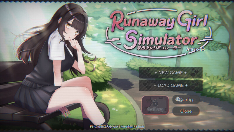 【爆款SLG/3D作品/全动态/官中】逃亡少女模拟器（Runaway Girl Simulator）V1.1.8 DL官中【1.70G】-Acggame