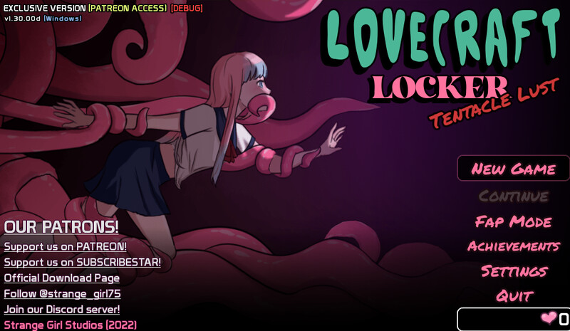 【SLG/全动态/生肉】触手柜子（Lovecraft Locker: Tentacle）V1.30.00 原版EN【双端-500M】-Acggame