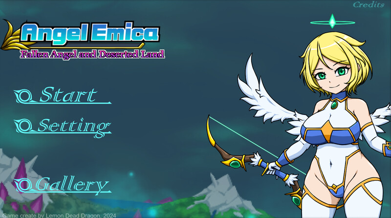 【肉鸽ACT/全动态/官中】堕天使艾米卡与荒芜之境（Angel Emica – Fallen Angel And Deserted Land）V1.3 STEAM官中【400MB】-Acggame
