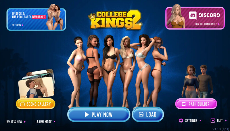 【SLG/动态/3D/汉化/更新】学校列王/College Kings[Act 2 Ver6.3.1]【PC/11.4G】-Acggame