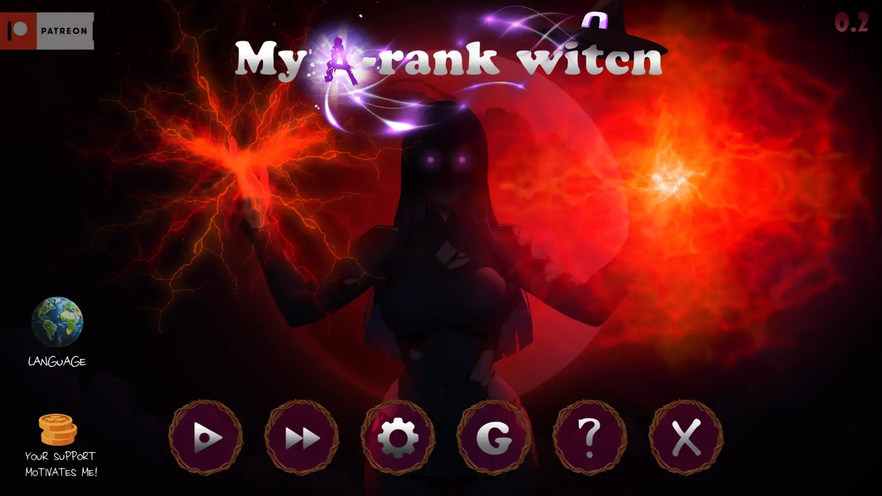 【SLG/AI汉化/2D/动态/更新】我的A级魔女/My A-rank witch[Ver0.3]【PC+安卓/1.7G】-Acggame