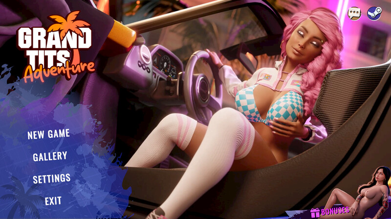 【沙盒SLG/3D作品/动态/官中】迈阿密冒险（Grand Tits Adventure）STEAM官中【2.7G】-Acggame