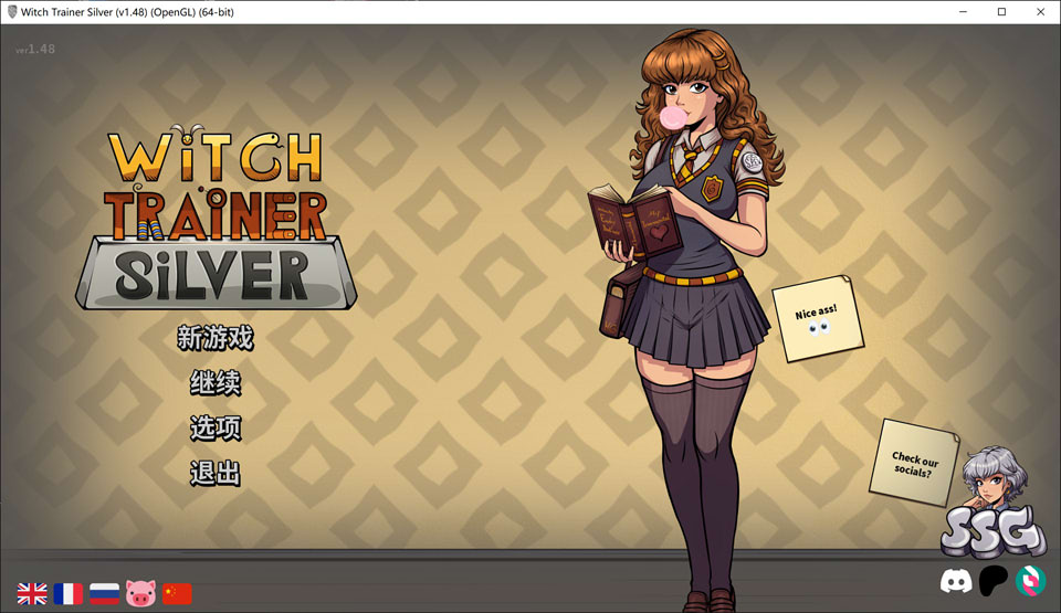 【SLG/官中/2D/更新】女巫训练师：白银模组/Witch Trainer: Silver Mod [Ver1.48] 官方中文版[PC+安卓][9月更新/1.8G]-Acggame