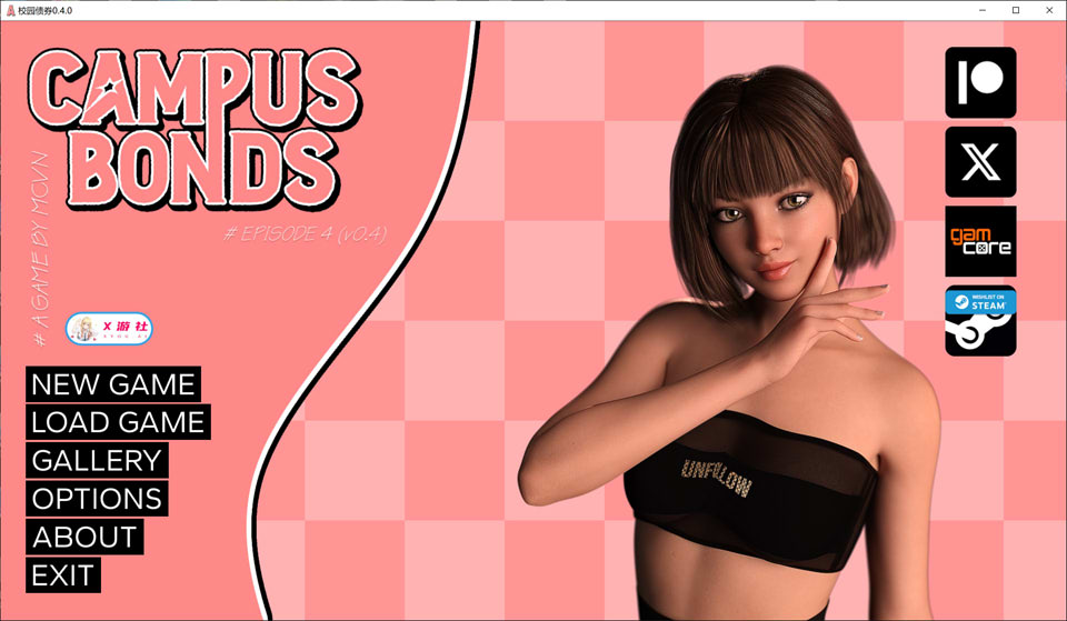 [欧美SLG/动态/更新] 校园债券 V0.40 Campus Bonds AI汉化版[PC+安卓][9月更新/7.8G]-Acggame