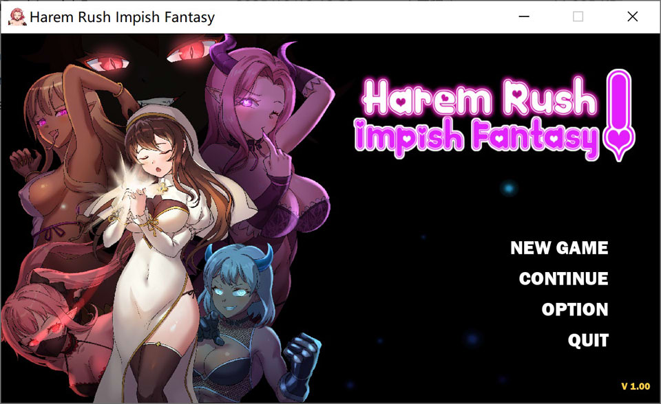 [亚洲风SLG/新作] 后宫狂热：绮想奇谭 Harem Rush Impish Fantasy 正式版[10月新作/700M]-Acggame